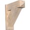 Ekena Millwork Traditional Smooth Arts and Crafts Outlooker, Douglas Fir, 7 1/2"W x 22"D x 22"H OUT08X22X22TRA03SDF - alternate 1